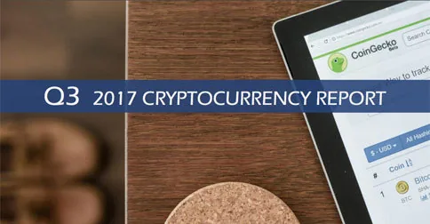 CoinGecko Q3 2017 Cryptocurrency Report Hero Image
