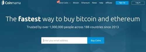 Step-by-Step Guide in Buying Bitcoin using Credit Card with Coinmama Hero Image