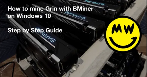 How to Mine Grin Coin with Bminer - Step by Step Guide Hero Image
