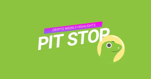 CoinGecko Weekly News Highlights - Pit Stop Hero Image