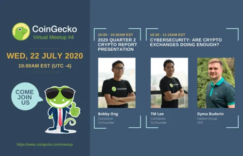 Cybersecurity In The Crypto Industry | CoinGecko Virtual Meetup #4 Hero Image