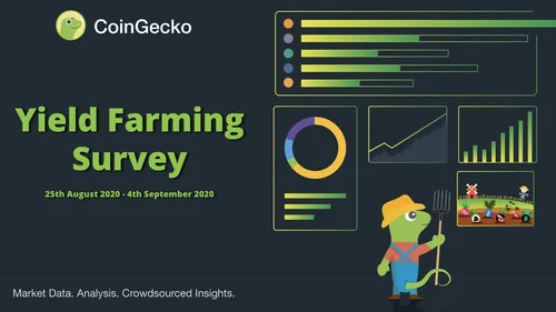 CoinGecko Yield Farming Survey 2020 Hero Image
