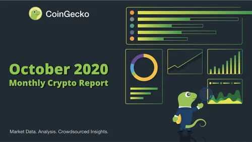 October 2020 CoinGecko Monthly Crypto Report Hero Image