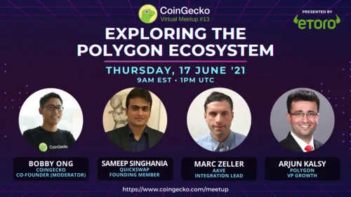 Exploring the Polygon Ecosystem | CoinGecko Virtual Meetup #13 Hero Image