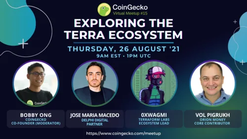 Exploring the Terra Ecosystem | CoinGecko Virtual Meetup #15 Hero Image