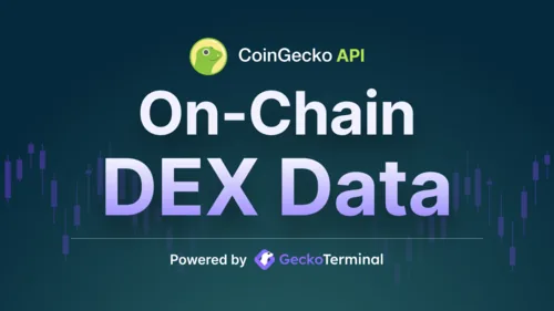 CoinGecko Enhances Crypto API with On-Chain DEX Data Hero Image