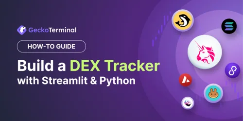 Building a DEX Tracker with Streamlit and Python Hero Image