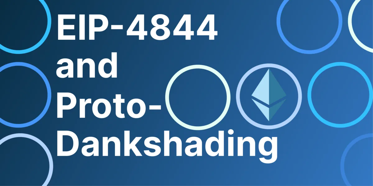 What Is EIP-4844 and Proto-Danksharding? Hero Image