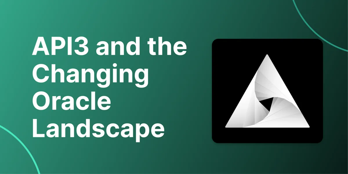 API3's "Netflix Moment" and the Changing Oracle Landscape Hero Image