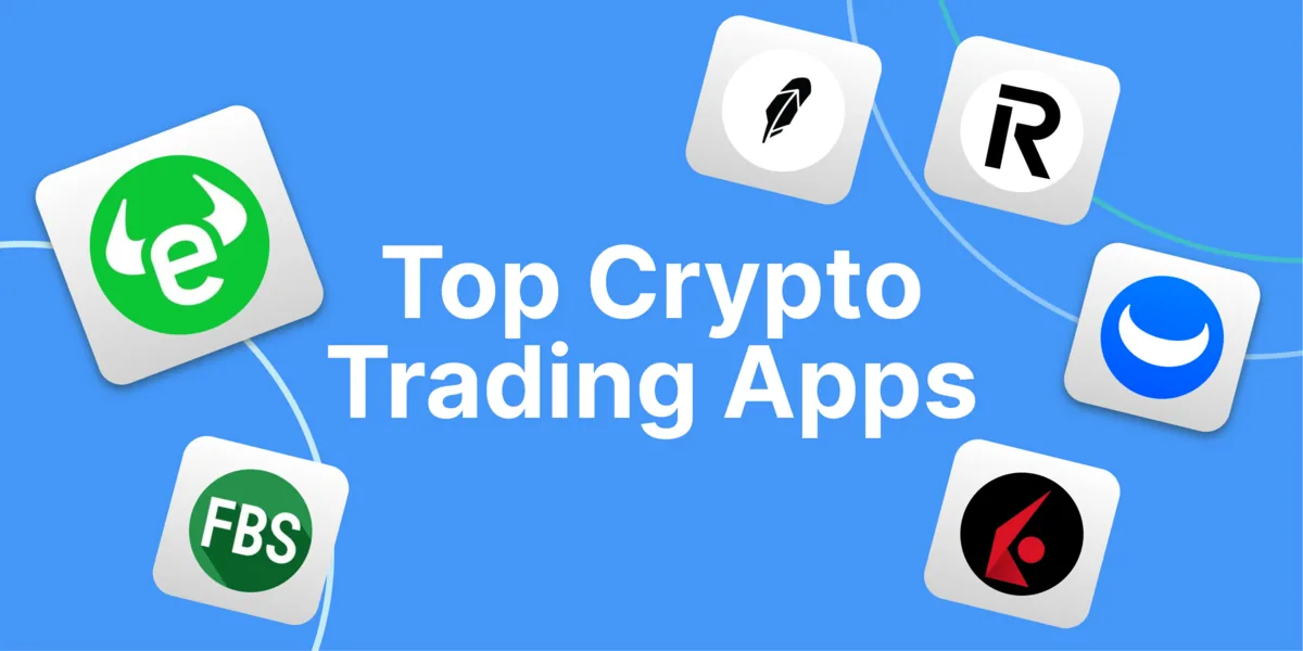 Top 6 Crypto Trading Apps Hero Image