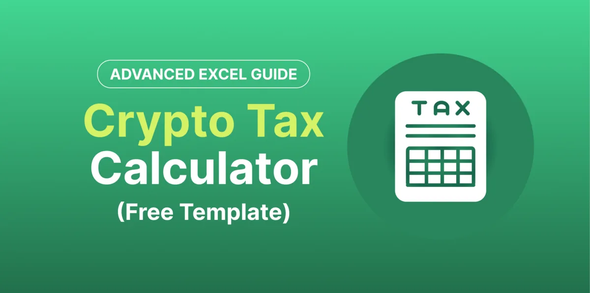 Create a Crypto Tax Calculator on Excel Spreadsheets (Free Template) Hero Image