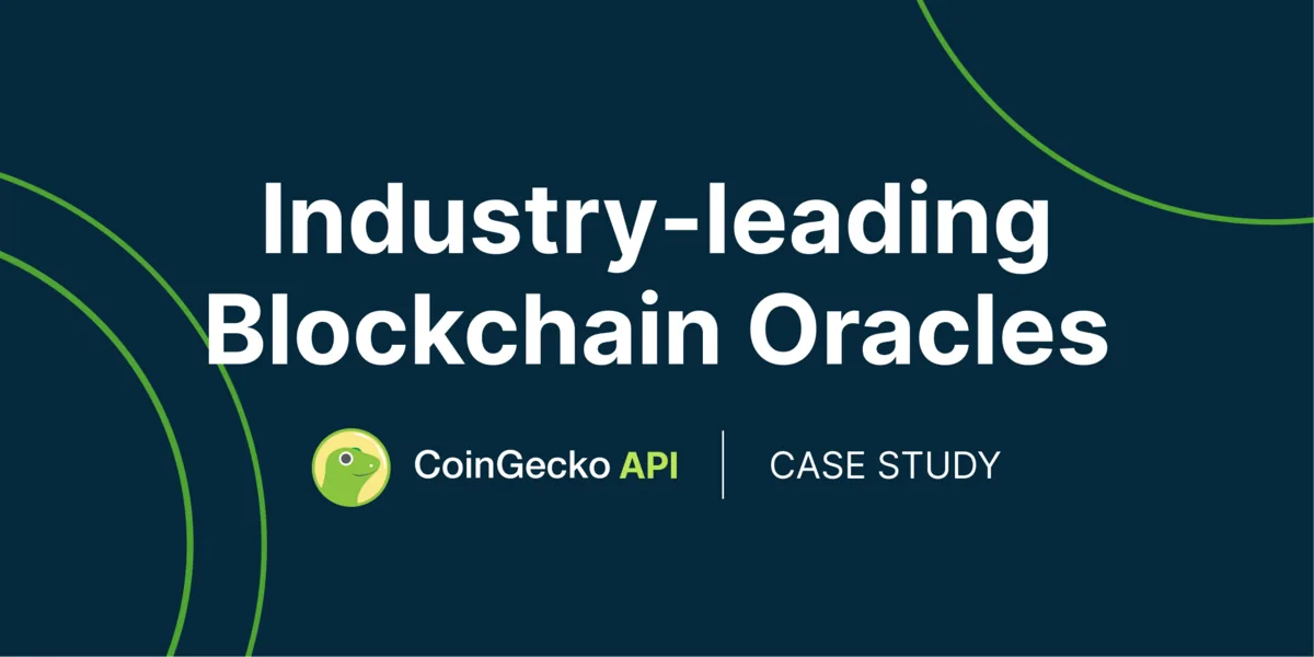 How Top Blockchain Oracles Enhance Data with CoinGecko API Hero Image