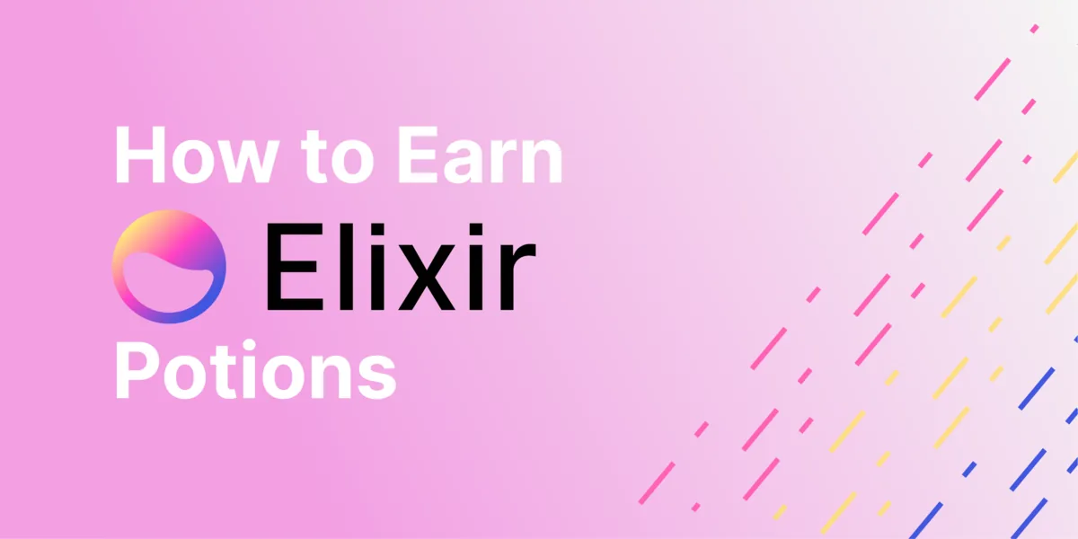 Guide on How to Earn Potions on the Elixir Network Hero Image