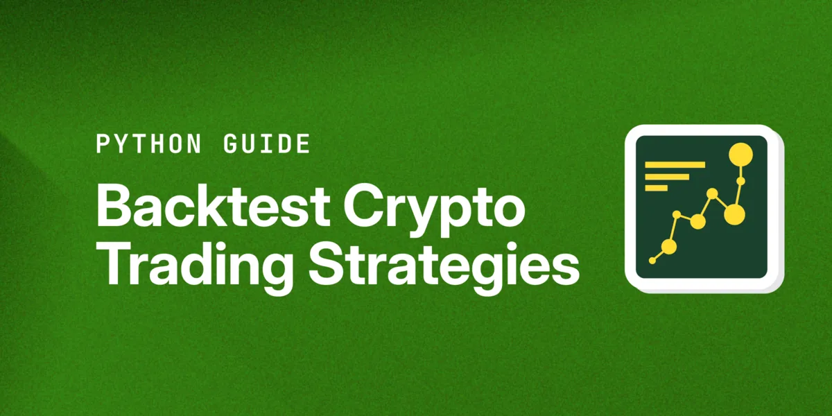 Backtesting Crypto Trading Strategies with Python (Complete Guide) Hero Image