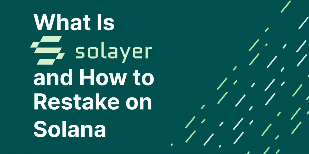 What Is Solayer and the Potential Solayer Airdrop Hero Image