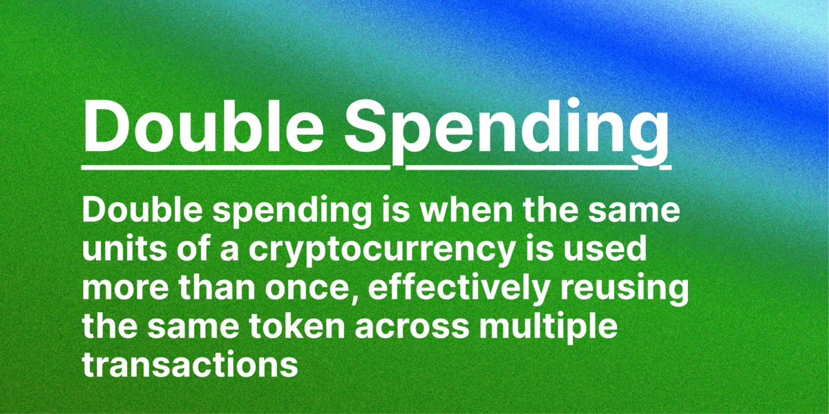 What Is Double Spending, How It Affects Crypto and Why Its Important Hero Image