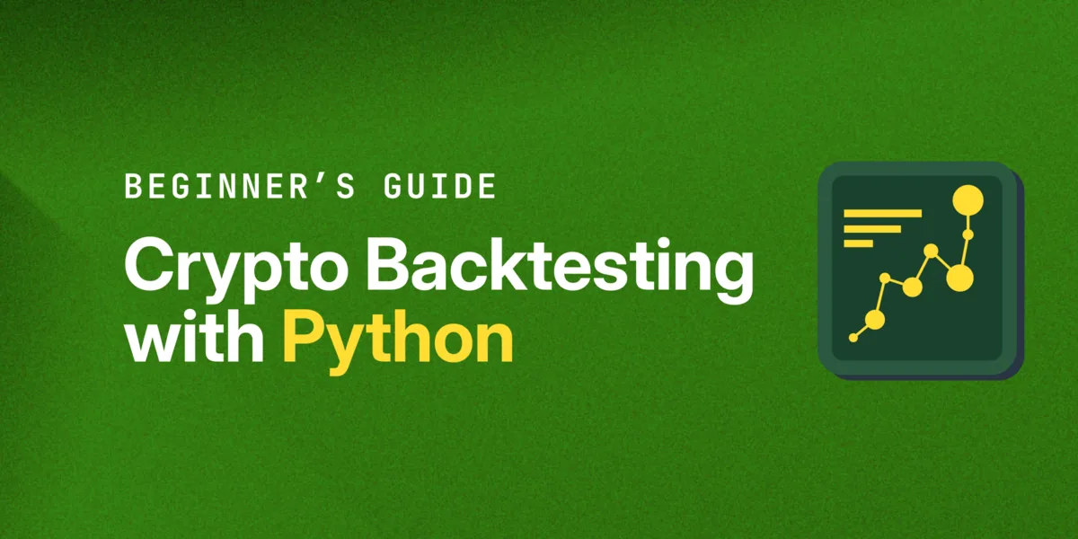 Crypto Backtesting with Python: A Step-by-Step Guide Hero Image