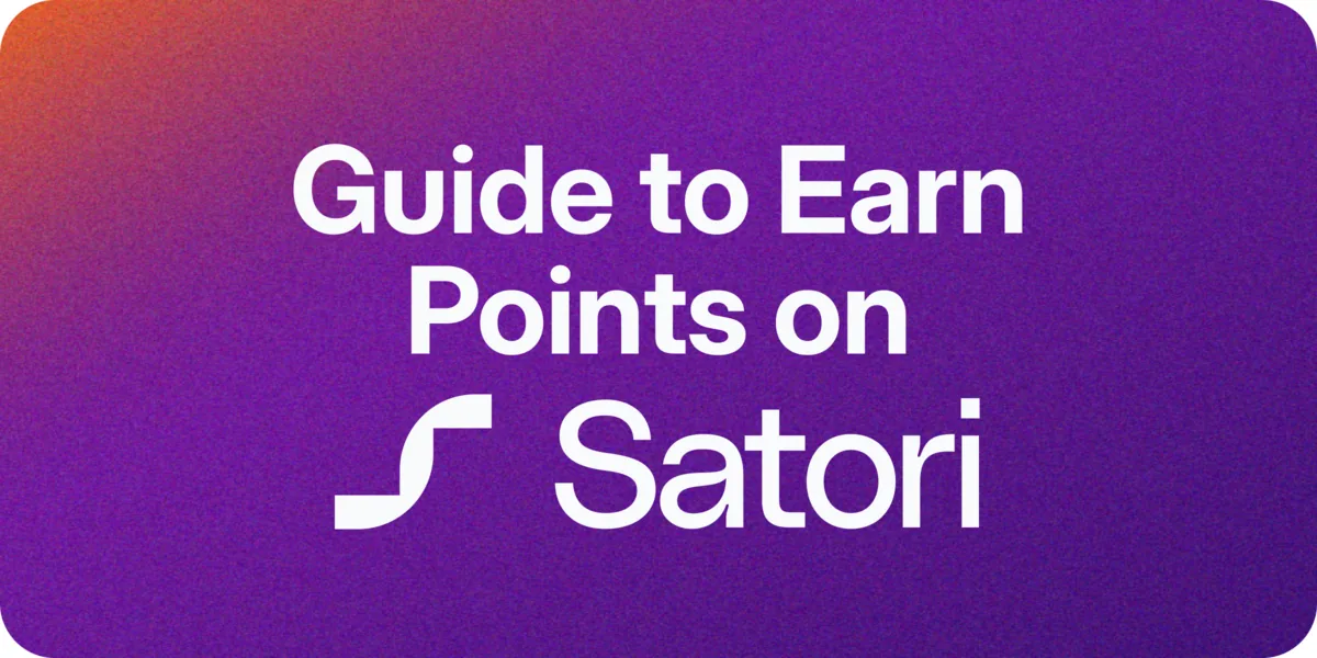 What Is Satori Finance and How to Earn Points Hero Image