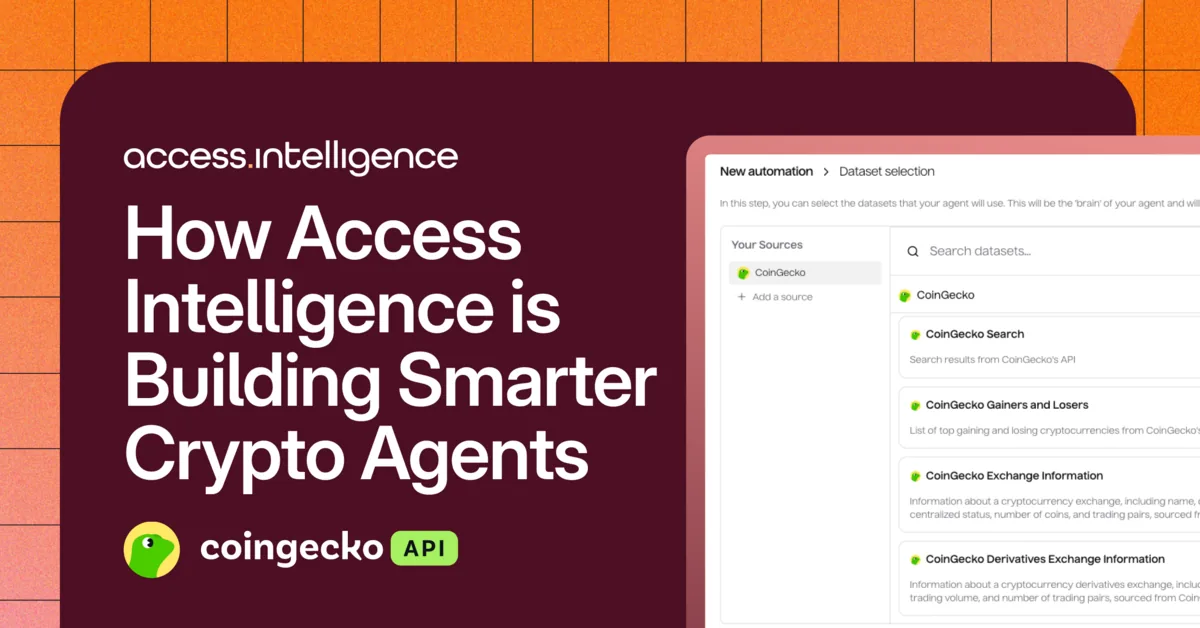 How Access Intelligence is Building Smarter Crypto Agents Hero Image