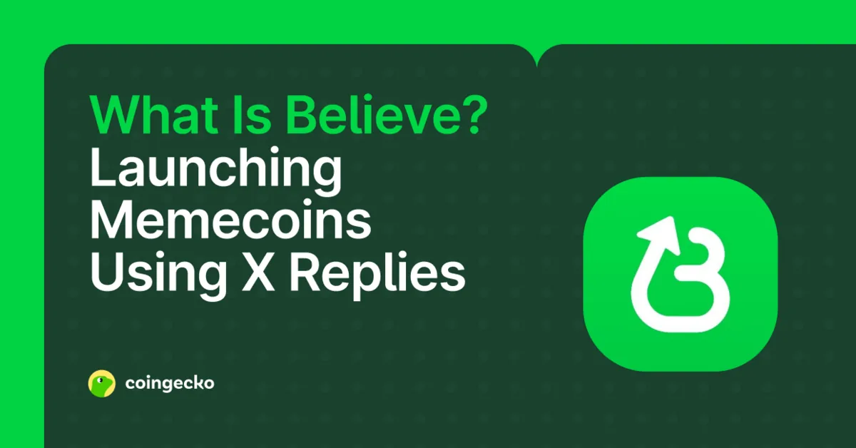 What Is Believe? Launching Memecoins via X Replies Hero Image
