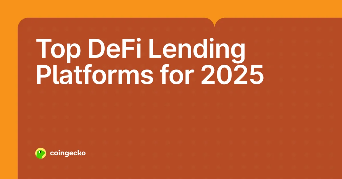 Top 10 Crypto Lending Protocols for 2025 Hero Image