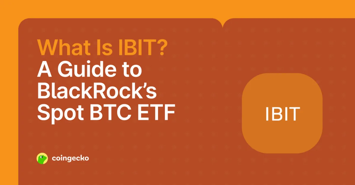What Is IBIT? A Guide to BlackRock's Spot Bitcoin ETF Hero Image