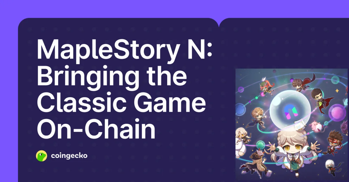 MapleStory N: Nexon's Global Hit MMORPG Goes On-chain Hero Image