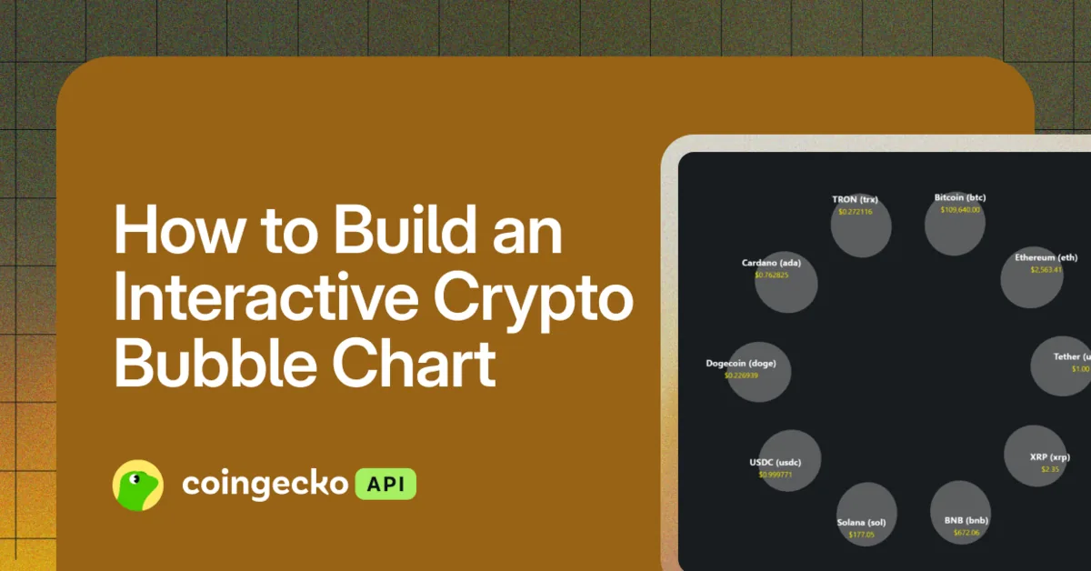 How to Build an Interactive Crypto Bubble Chart Hero Image