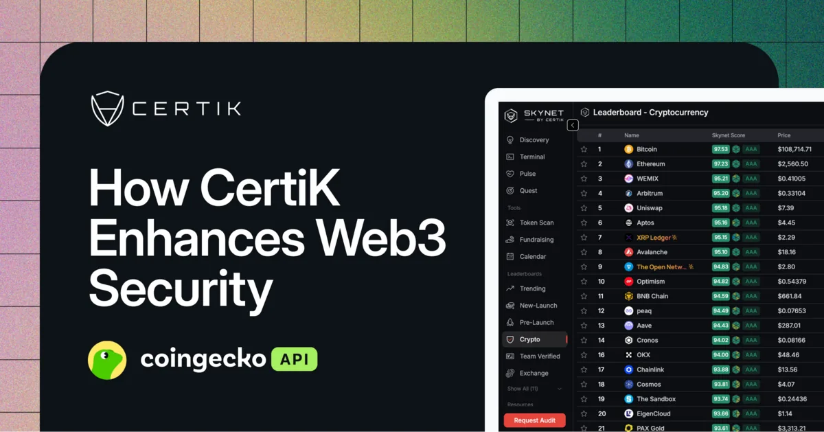 How CertiK Enhances Web3 Security Hero Image
