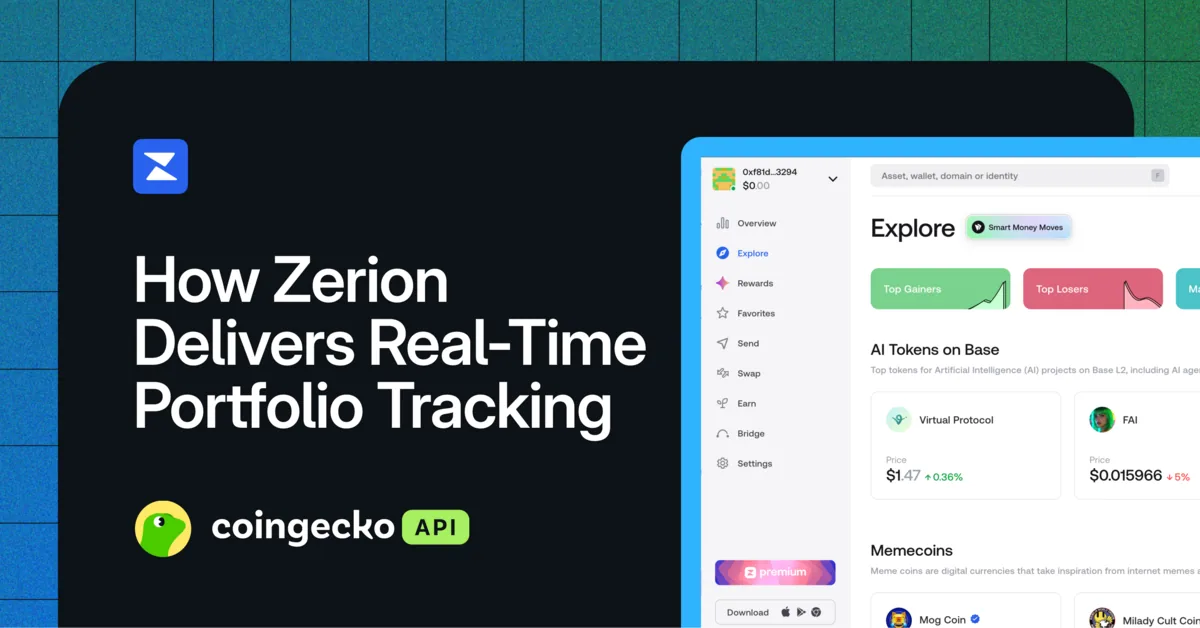 How Zerion Delivers Real-Time Portfolio Tracking Hero Image