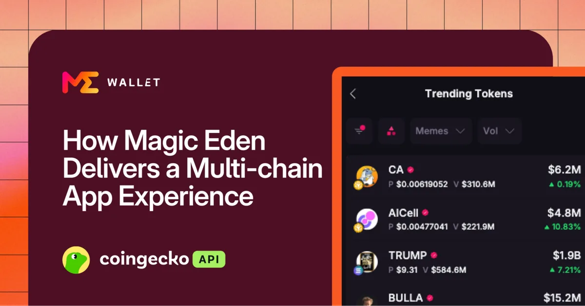 How Magic Eden Delivers a Multi-chain App Experience Hero Image