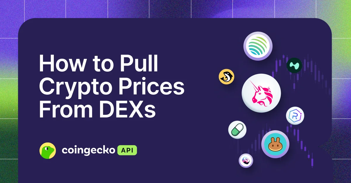 How to Pull Crypto Prices From DEXs Hero Image