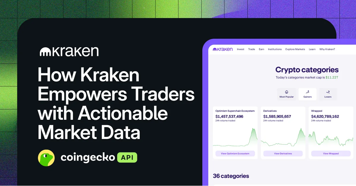 How Kraken Empowers Traders with Actionable Market Data Hero Image