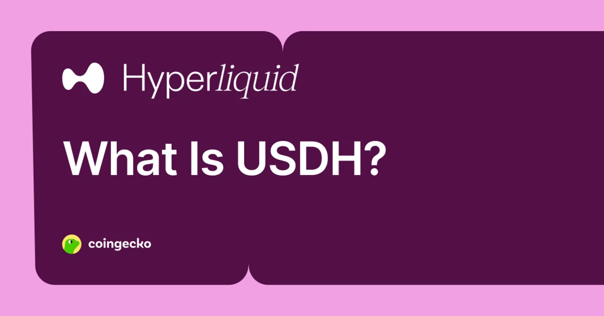 What Is USDH? A Deep Dive into Hyperliquid's Native Stablecoin Hero Image