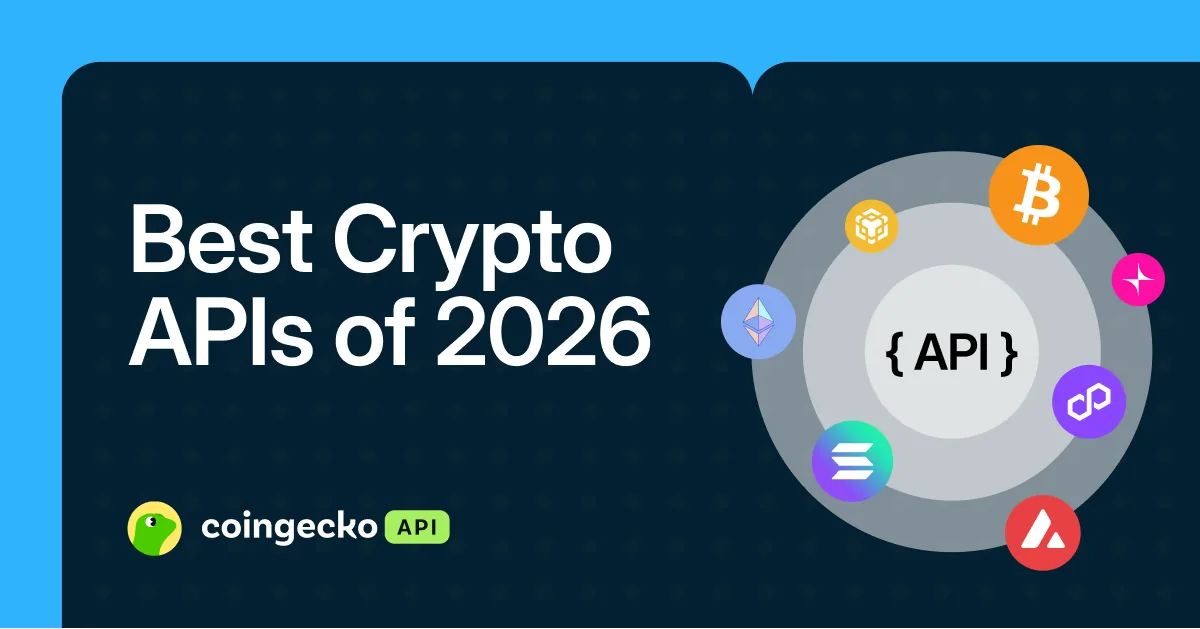 Best Cryptocurrency APIs of 2026 Hero Image