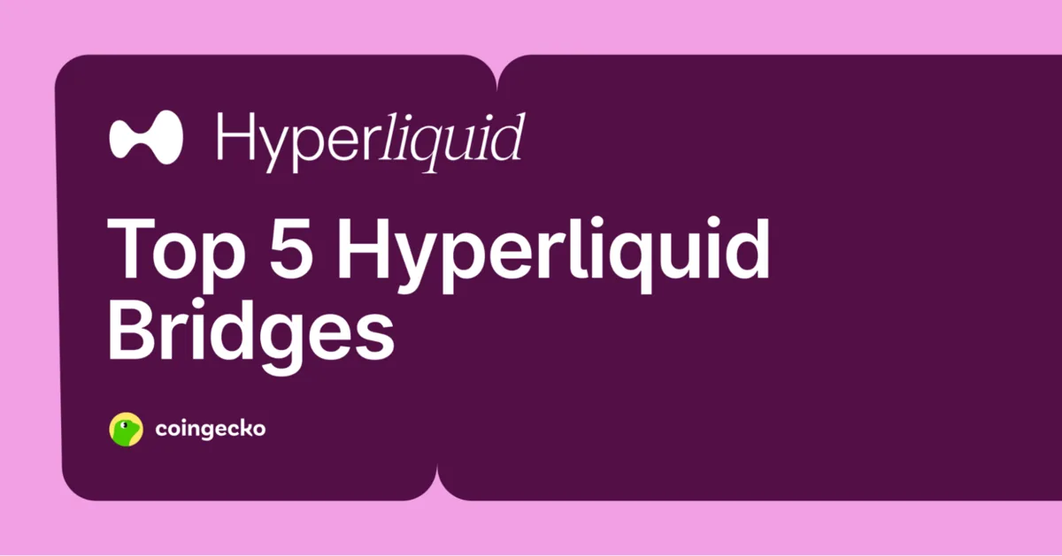 How to Bridge to Hyperliquid (HYPE): Top 5 Hyperliquid Bridges Hero Image
