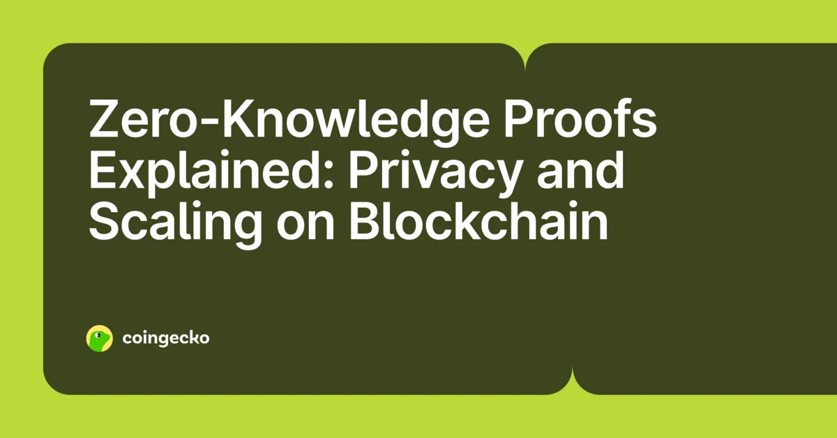 What Are Zero-Knowledge Proofs and ZK-Rollups? Hero Image