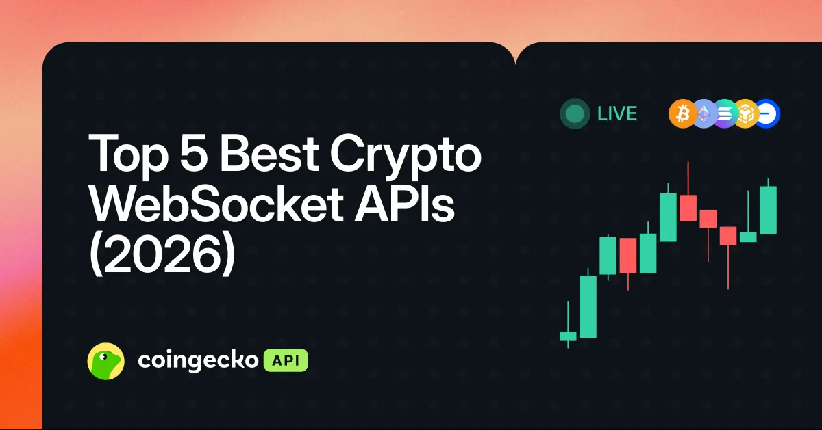 Top 5 Best Crypto WebSocket APIs (2026): Real-Time Data Streams Hero Image