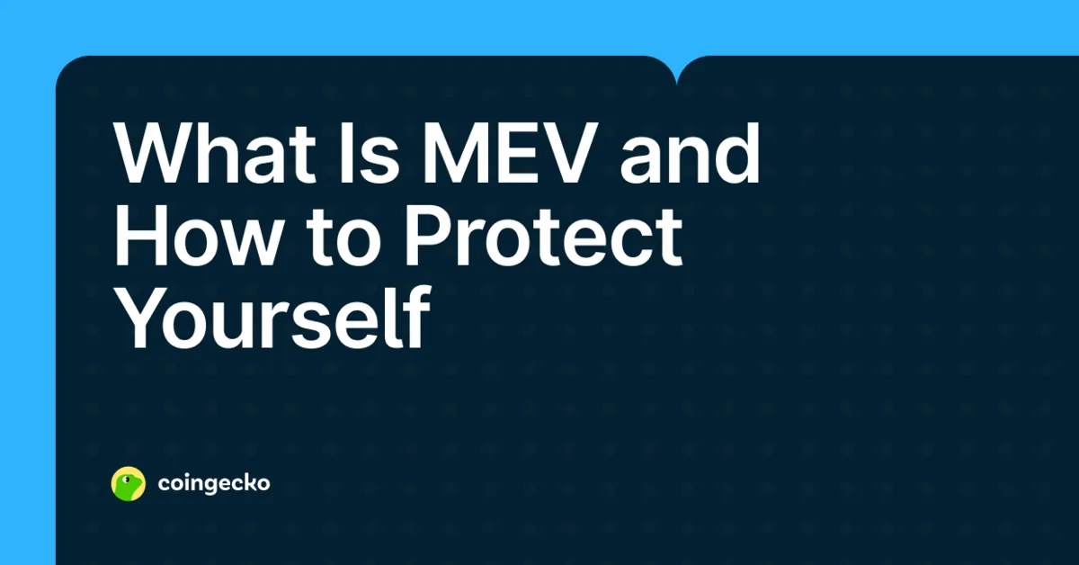 How to Protect Yourself Against Malicious MEV in 2026 Hero Image