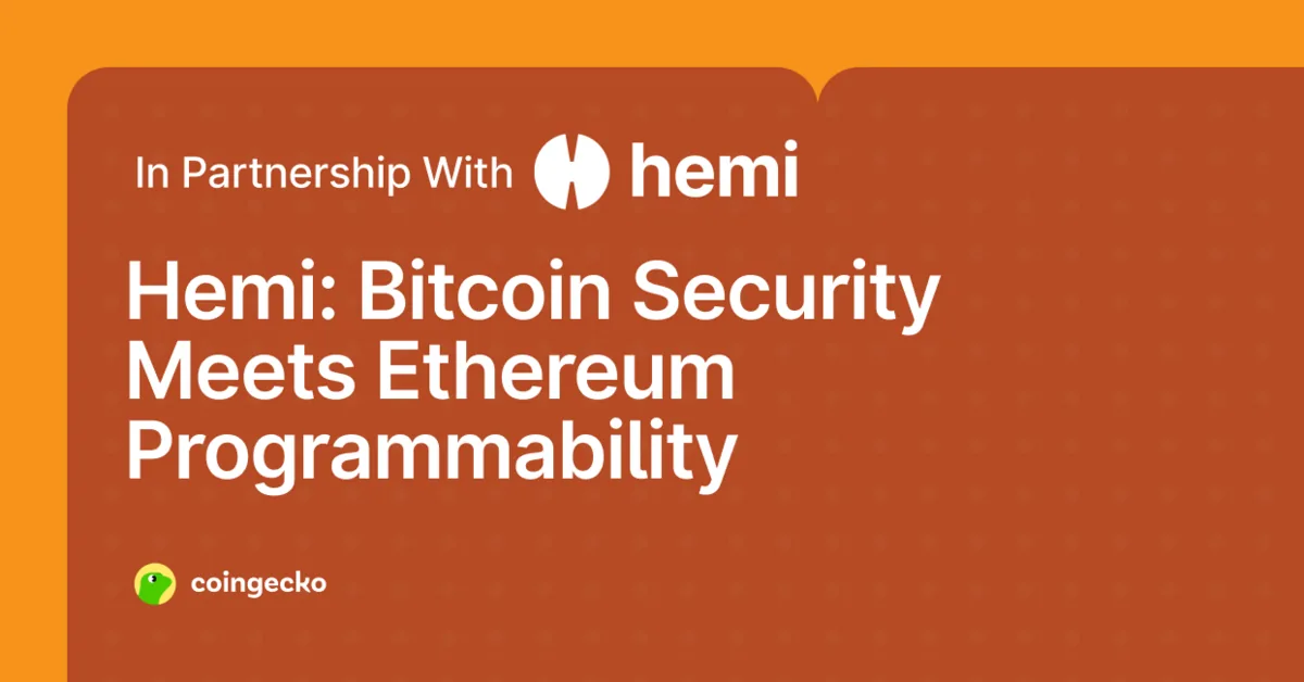 Hemi: Bitcoin Security Meets Ethereum Programmability Hero Image