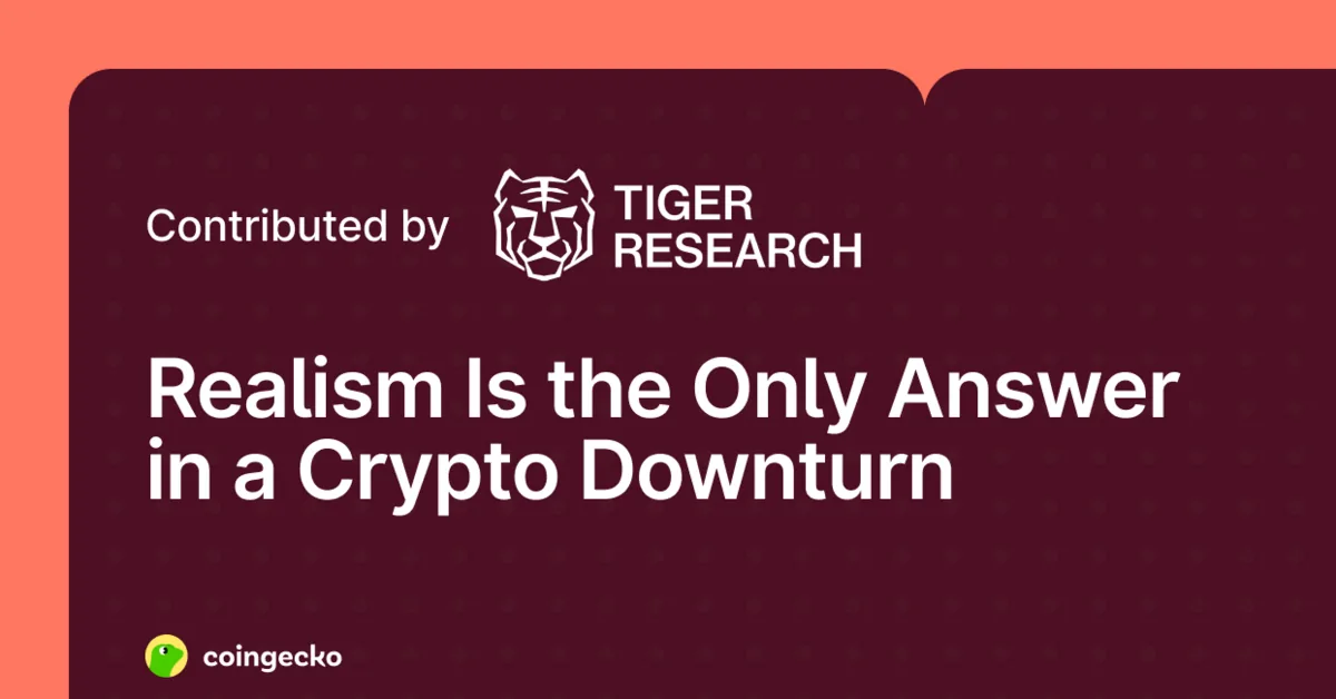 Realism Is the Only Answer in a Crypto Downturn Hero Image
