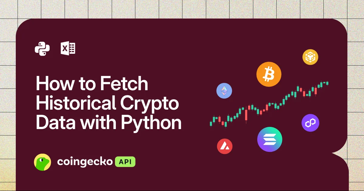 How to Fetch Historical Crypto Data with Python Hero Image