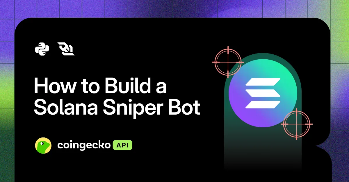 How to Build a Solana Sniper Bot in Python Hero Image