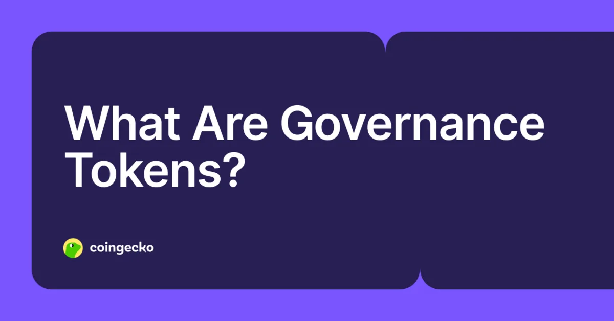 Governance Tokens Explained: Voting, Value, and 2026 Trends Hero Image