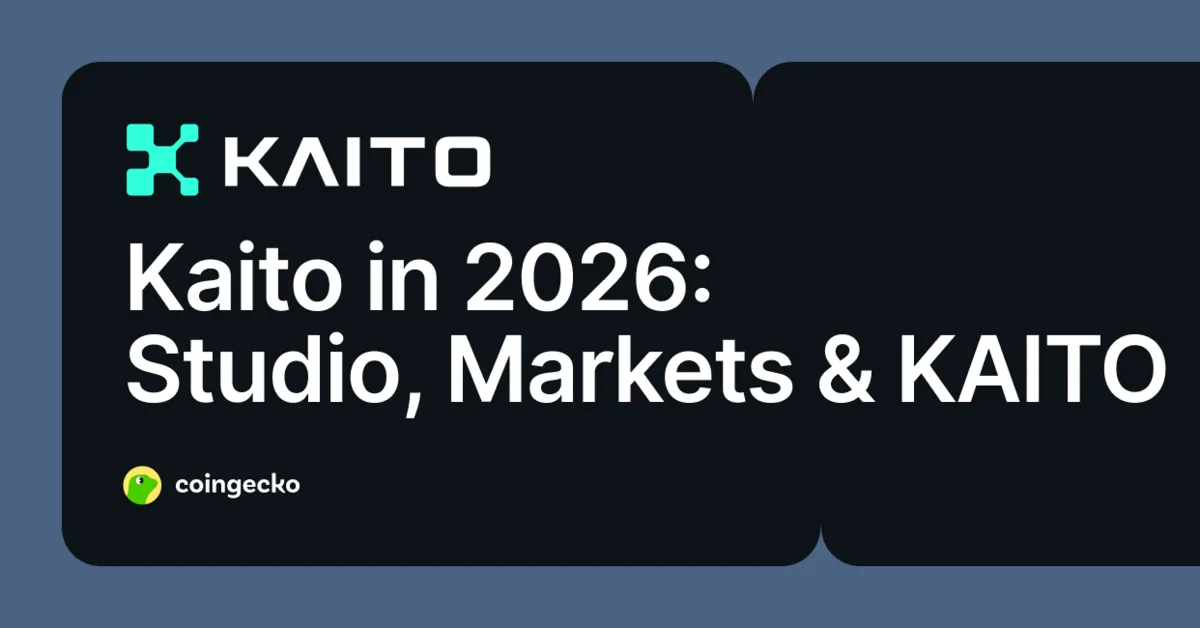 What Is Kaito? 2026 Guide to Studio, Markets & KAITO Token Hero Image