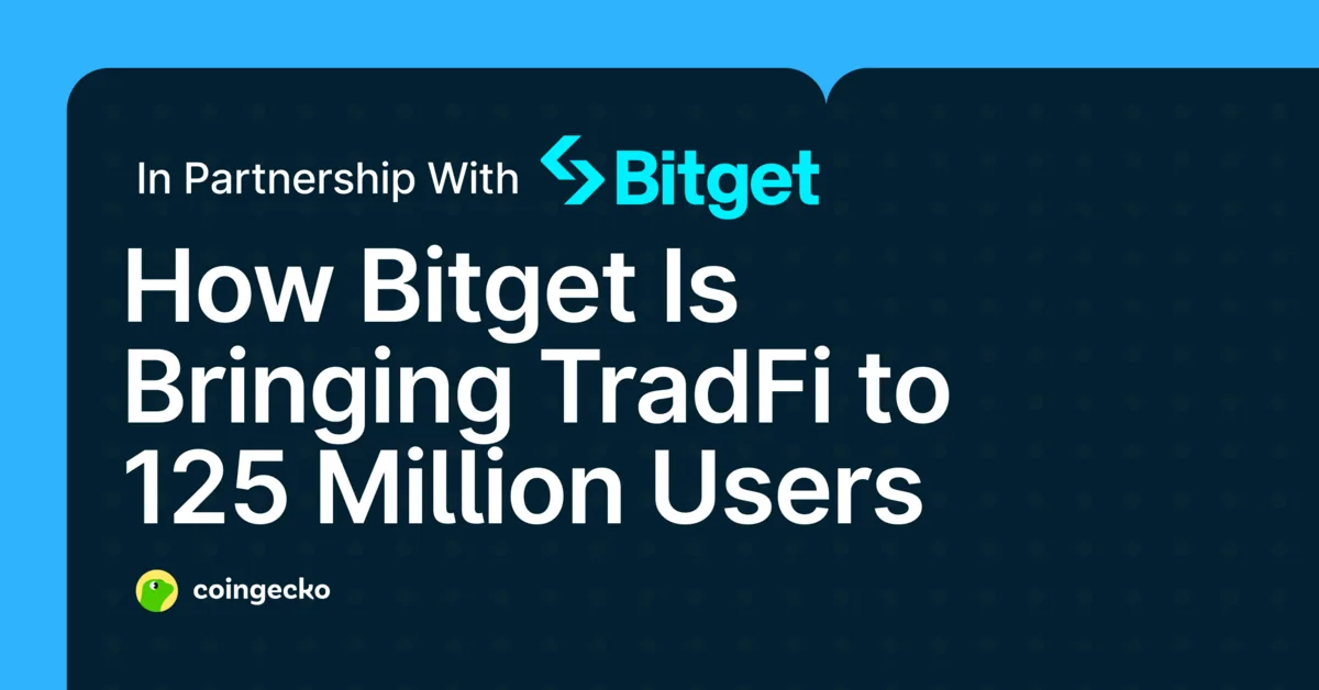How Bitget Is Bringing TradFi to 125 Million Users Hero Image