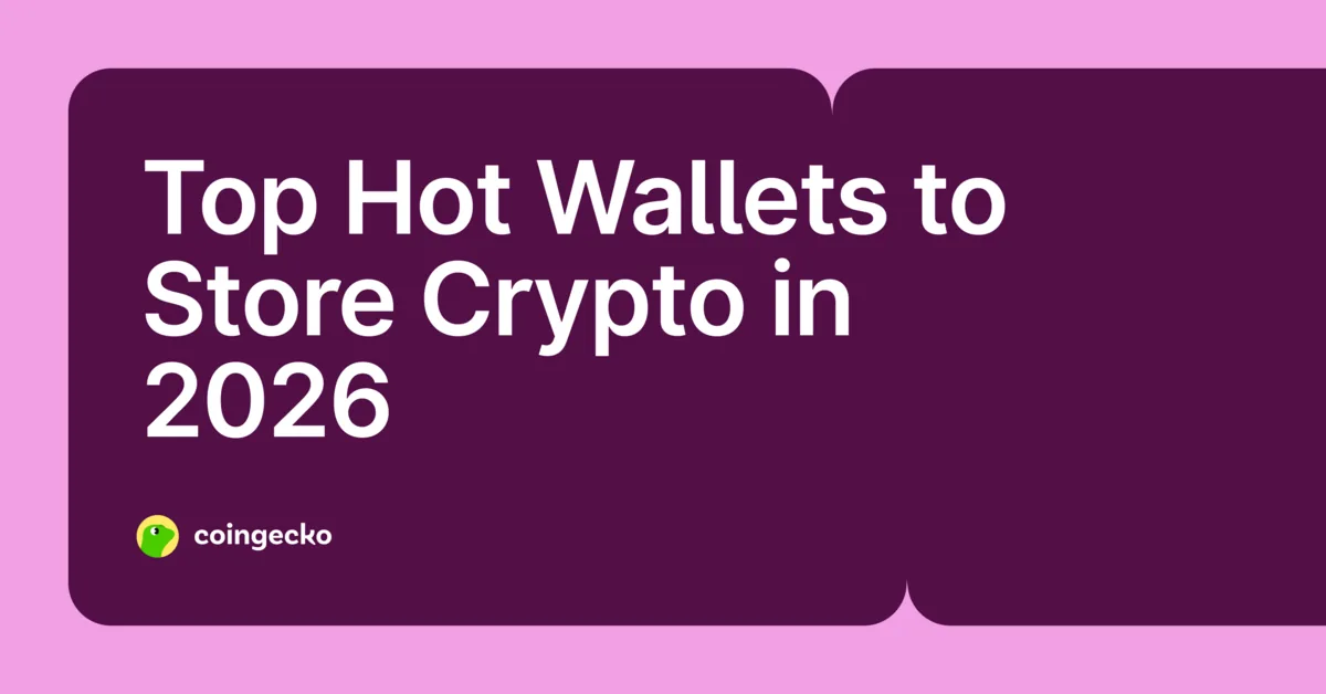 Top 8 Hot Wallets in 2026 Hero Image