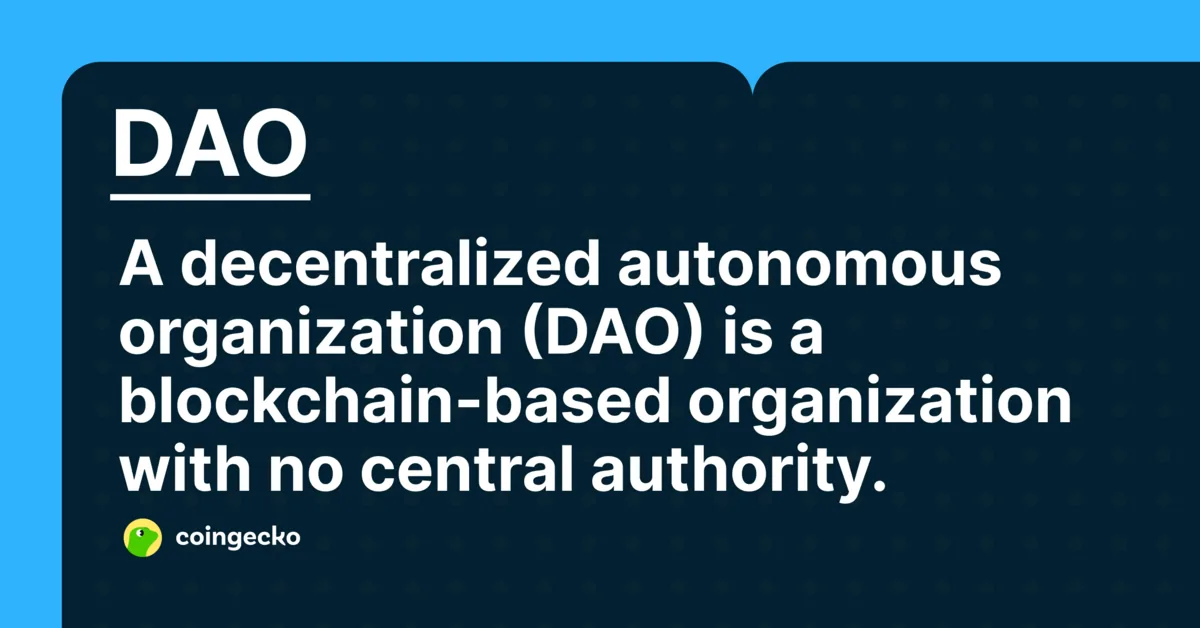 What Are Decentralized Autonomous Organizations (DAO) and How They Work Hero Image