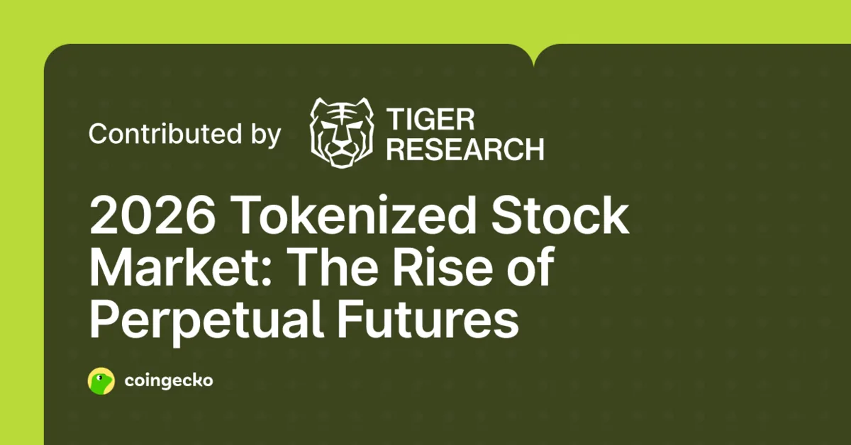 2026 Tokenized Stock Market: The Rise of Perpetual Futures Hero Image
