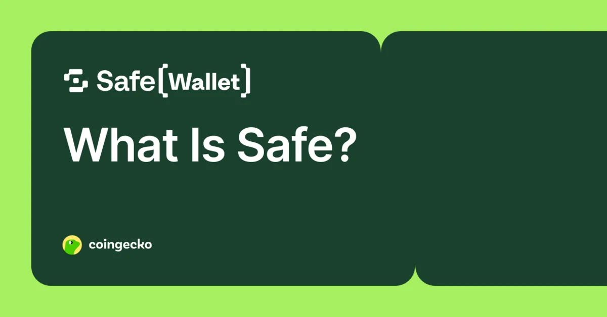 Safe: The Multisig Wallet Standard for Self-Custody Hero Image